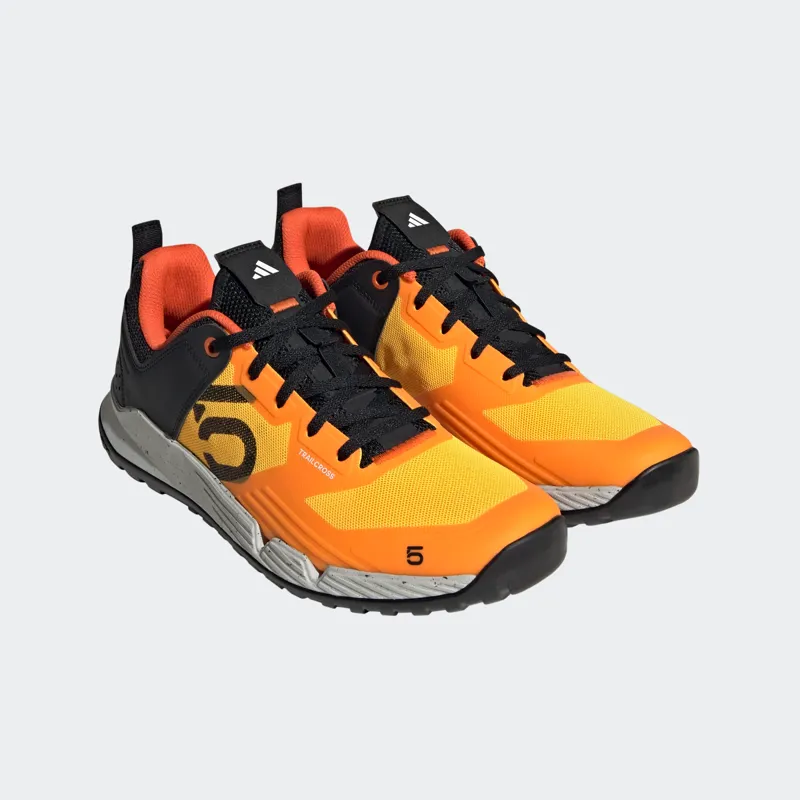 Five Ten Trailcross XT Flat MTB Shoes Gold/Core Black/Impact Orange-2