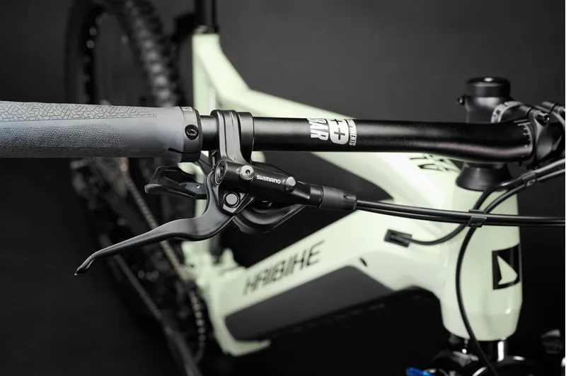 Haibike AllTrail 4 27.5 Electric Mountain Bike 2024 Gloss Honeydew-4