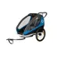 Hamax Traveller Child Bike Trailer: BLUE/GREY twin