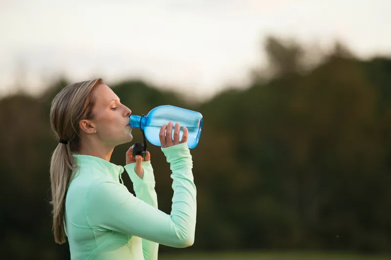 Nalgene Oasis Everyday Sustain Tritan 1L Canteen Bottle Blue-3