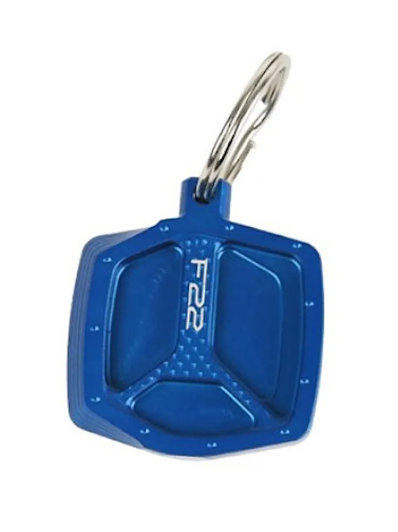 Hope F22 Pedal Keyring Blue