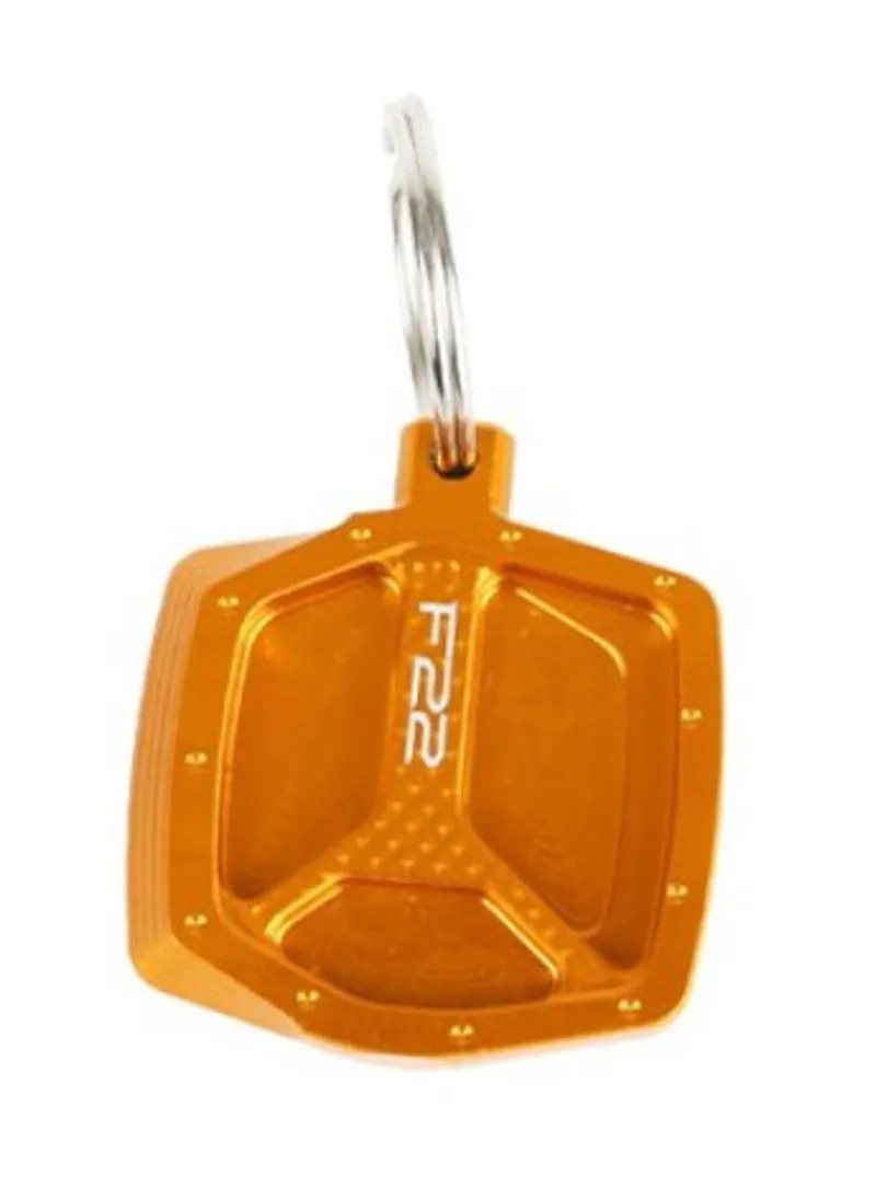 Hope F22 Pedal Keyring Orange