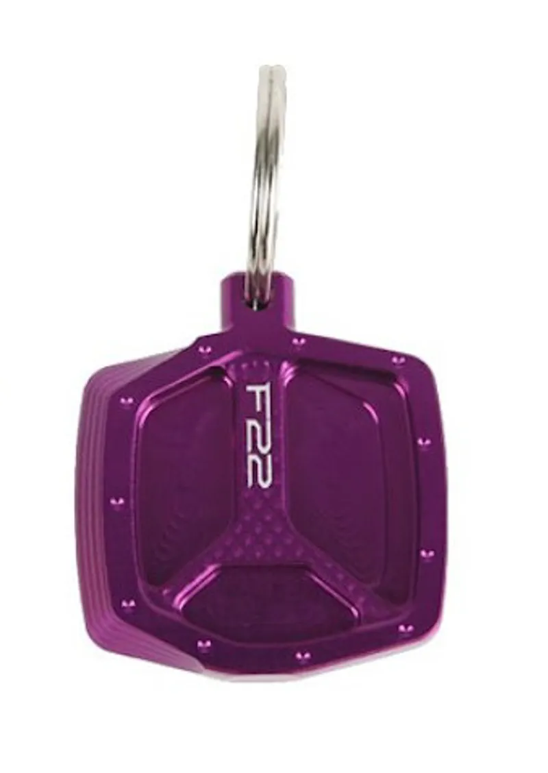 Hope f22 Pedal Keyring Purple