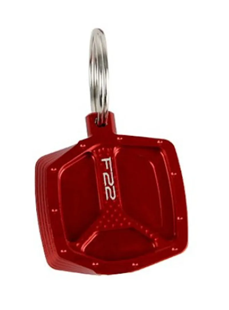 Hope f22 Pedal Keyring Red