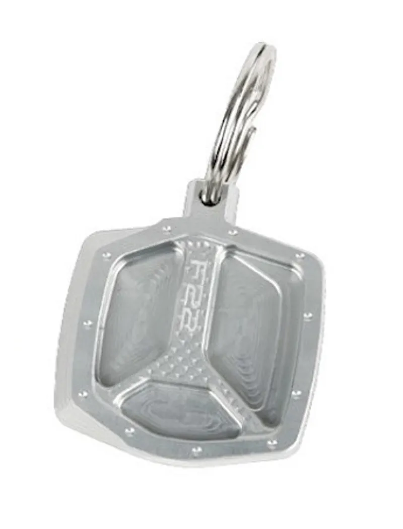 Hope F22 Pedal Keyring Silver