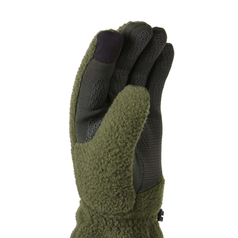 SealSkinz Hoveton Waterproof Sherpa Fleece Gloves Olive-1