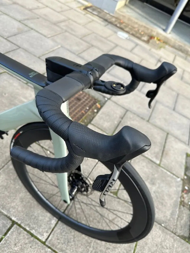 Ex Demo Orbea Orca Aero M10i Ltd 49cm Road Bike 2022 Silver Green/Black-3