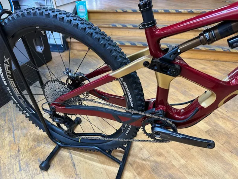 Ex Demo Orbea Occam M10 Small Mountain Bike 2022 Custom Red/Gold-1
