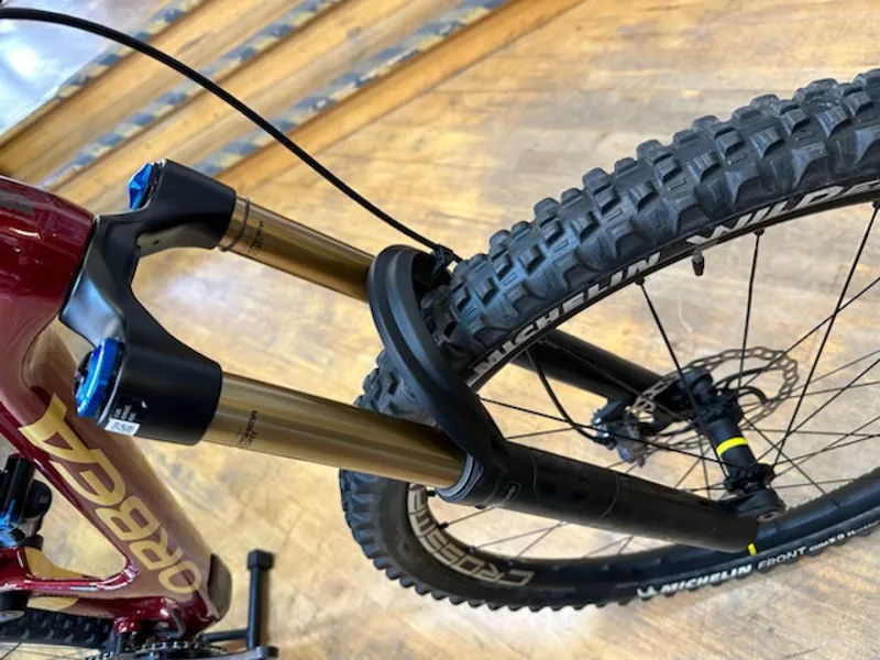 Ex Demo Orbea Occam M10 Small Mountain Bike 2022 Custom Red/Gold-2