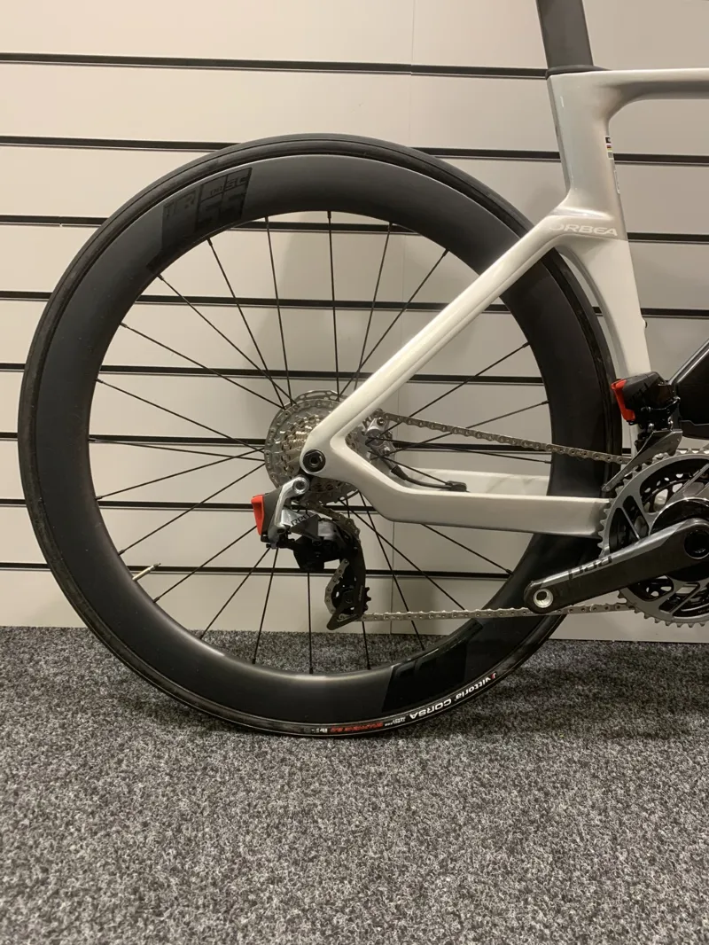 Ex Demo Orbea Orca Aero M11E LTD 51cm Road Bike 2022 Custom Silver-2