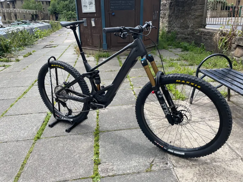 Orbea Wild M10 Custom Electric Mountain Bike Large 2023 Raw Carbon/Black-1