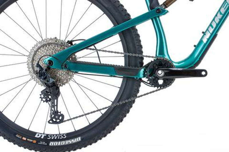 Nukeproof Reactor 290 Factory Carbon Mountain Bike 2023 Petrol Green-3