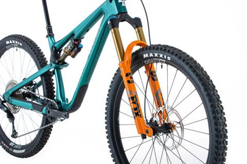 Nukeproof Reactor 290 Factory Carbon Mountain Bike 2023 Petrol Green-1