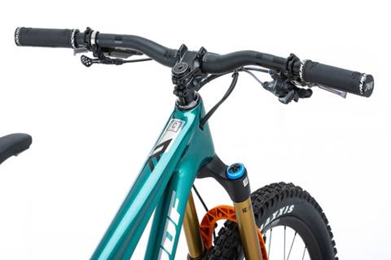Nukeproof Reactor 290 Factory Carbon Mountain Bike 2023 Petrol Green-2