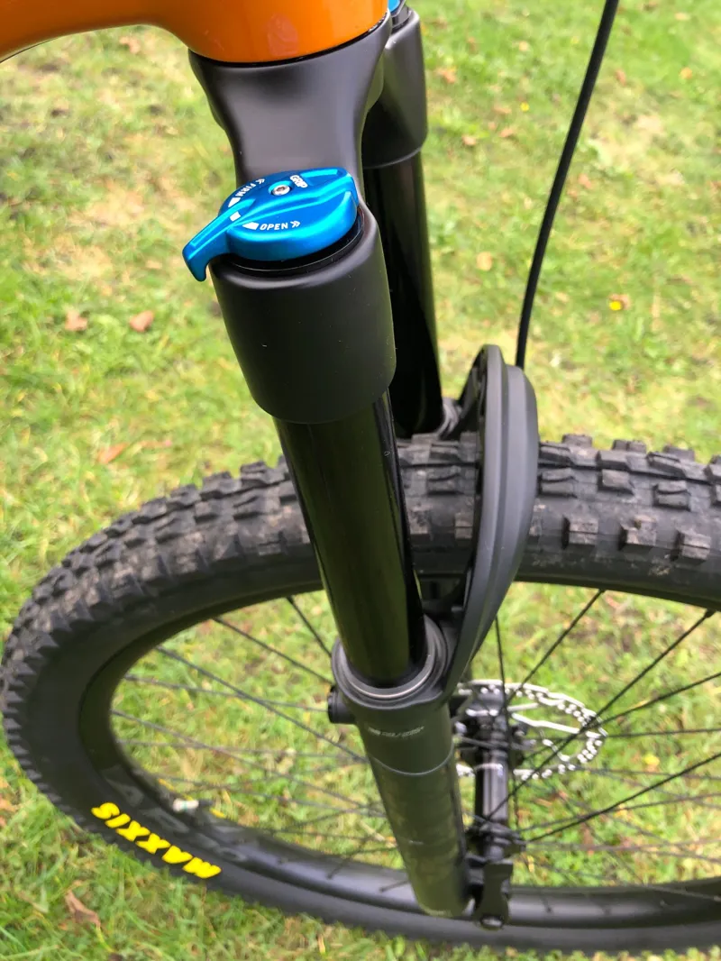 2nd Hand Orbea Occam H20 LT Shimano SLX Mountain Bike 2022 Orange/Black-5