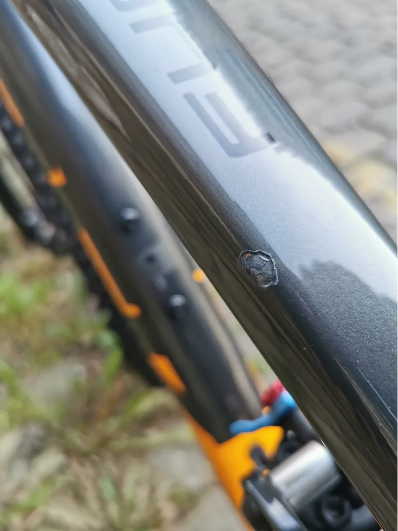 Second Hand Trek Fuel EX 5 Deore Mountain Bike 2021 Grey/Orange-5