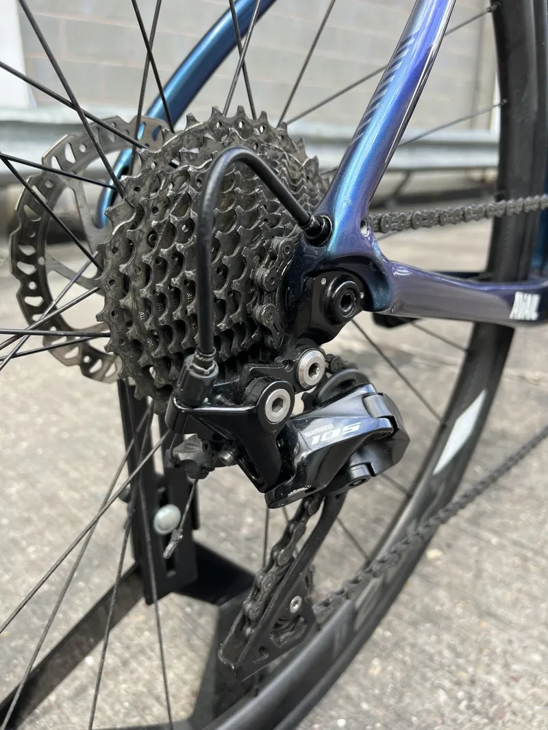 2nd Hand Liv Defy Medium Road Bike 2018 Blue/White-2