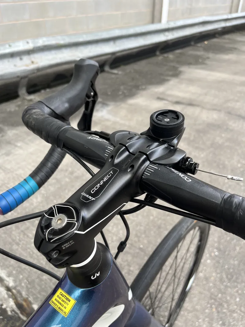 2nd Hand Liv Defy Medium Road Bike 2018 Blue/White-5