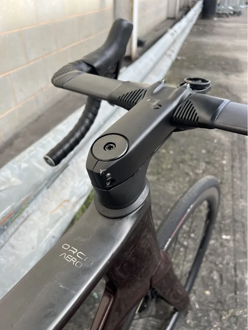 Ex Demo Orbea Orca Aero M10i LTD 57cm Road Bike 2022 Red/Carbon-2