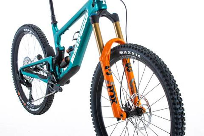 Nukeproof Giga 290 Factory Carbon Mountain Bike 2023 Petrol Green-1