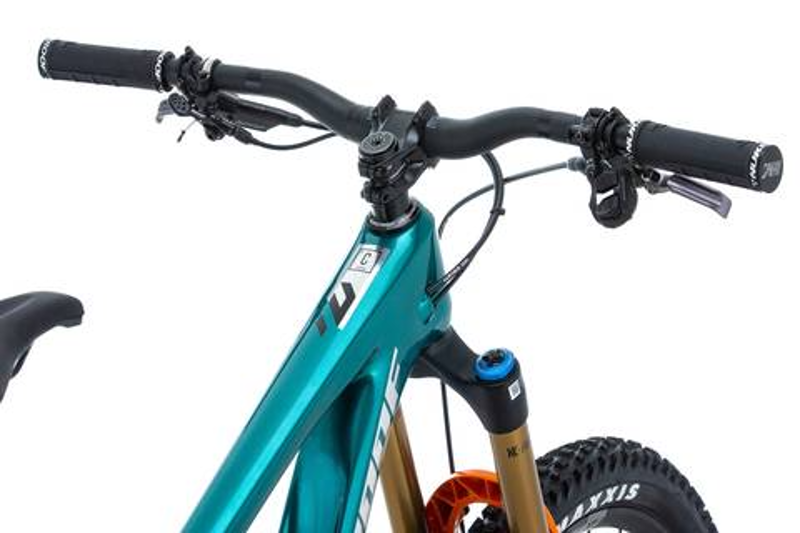 Nukeproof Giga 290 Factory Carbon Mountain Bike 2023 Petrol Green-2