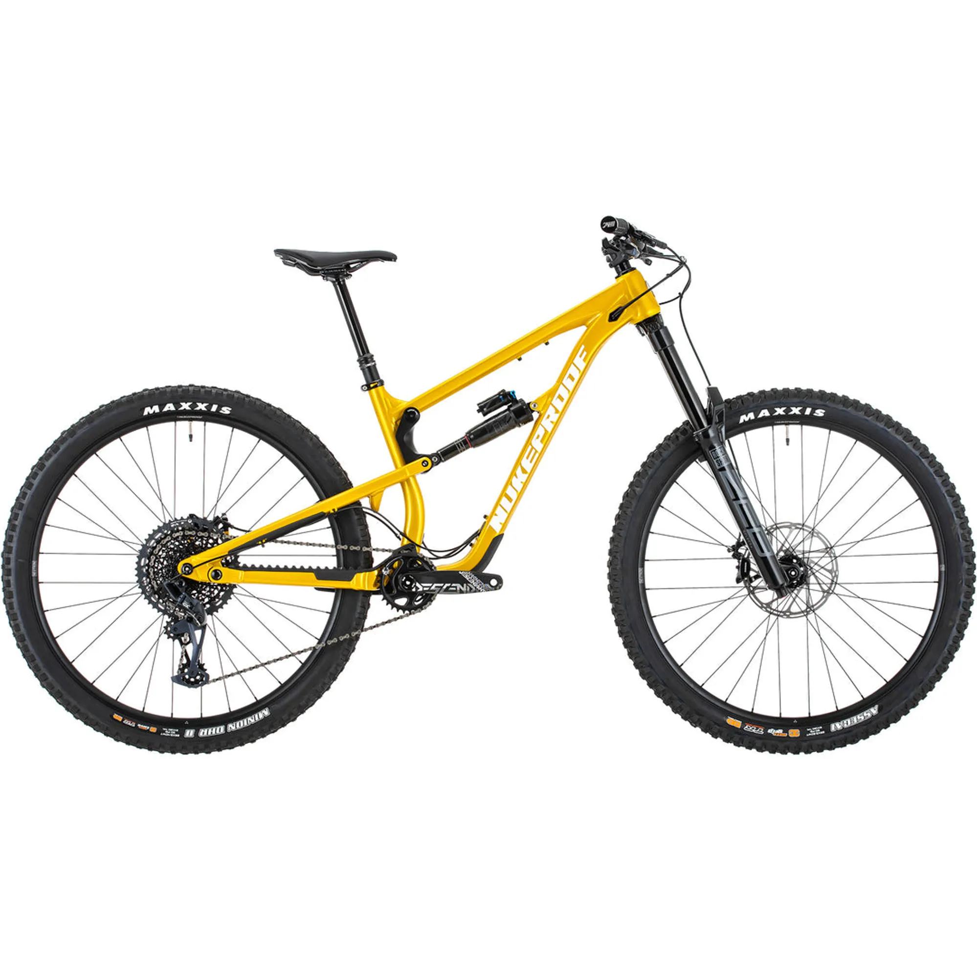 Recent Nukeproof Nukeproof Mega 290 Pro Alloy Mountain Bike 2023 Turmeric yellow