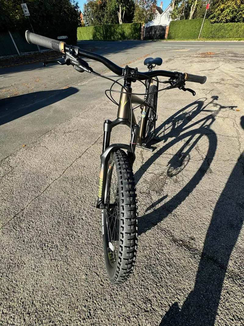 Ex Display Whyte 901 Medium Mountain Bike 2023 Satin Bronze/Gold/Heather-4