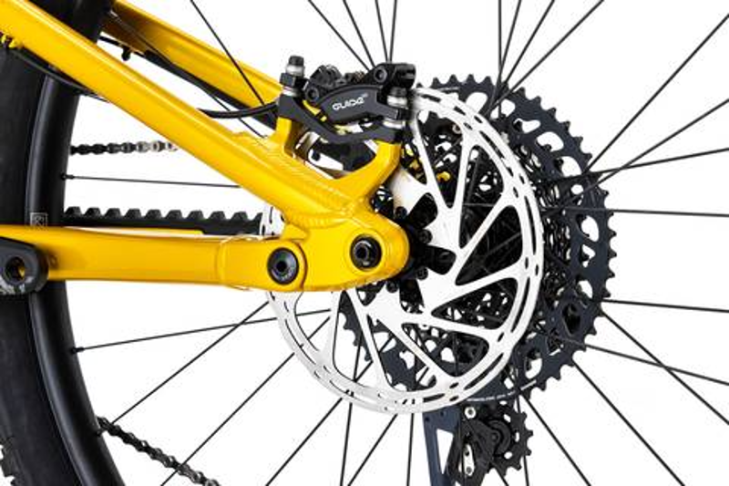 Nukeproof Mega 290 Pro Alloy Mountain Bike 2023 Turmeric yellow-4