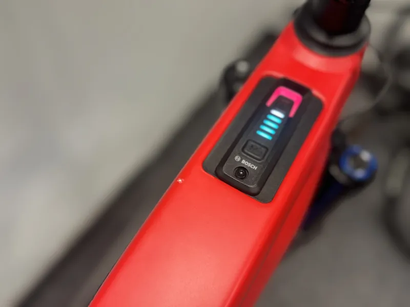 Ex Display Trek Rail+ 5 Small Electric Bike 2026 Viper Red-6