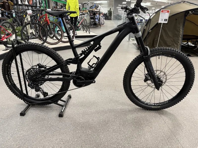 Ex Demo Specialized Kenevo Expert 6Fattie NB S3 Electric Bike 2023 Satin Obsidian/Taupe