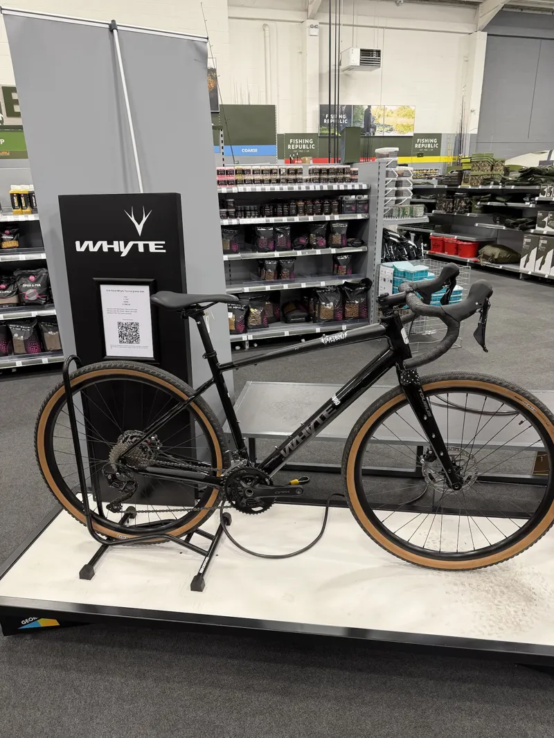2nd Hand Whyte Tourus Large Gravel Bike 2026 Gloss Black/Silver