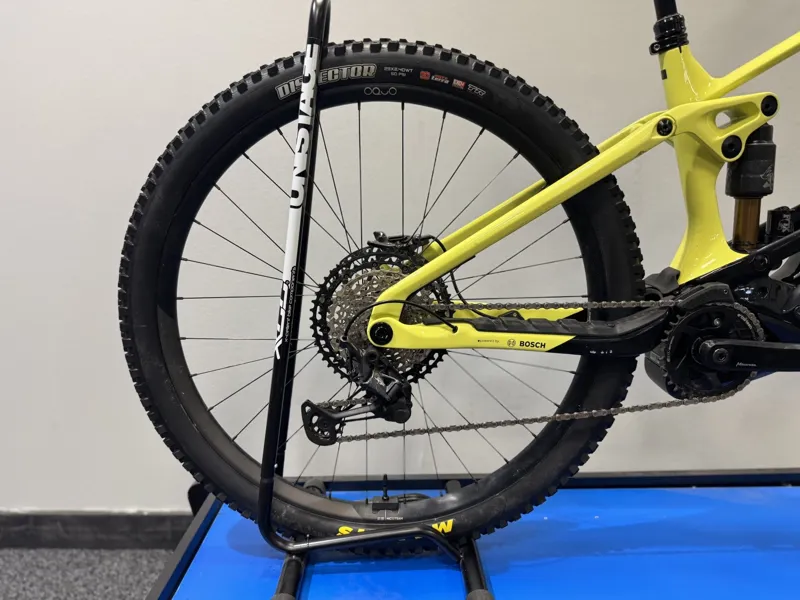 Ex Demo Orbea Wild M-team Medium Electric Bike 2024 Custom Yellow/Black-2