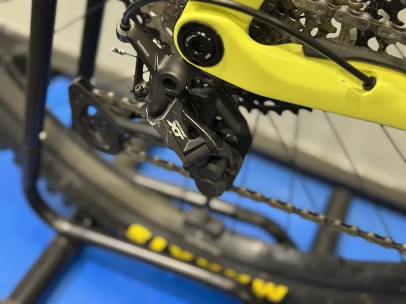 Ex Demo Orbea Wild M-team Medium Electric Bike 2024 Custom Yellow/Black-5