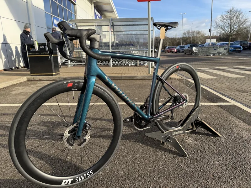 Custom Specialized S-Works Tarmac SL8 56cm Road Bike 2025 Gloss Red To Black Pearl-3