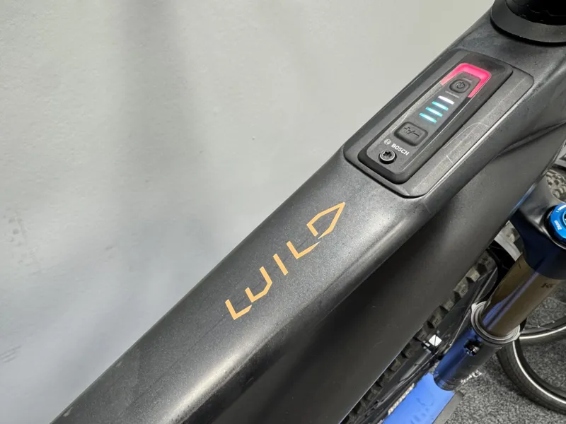 EX DEMO Orbea Wild M-Team Medium Electric Bike 2025 Black/Red-3