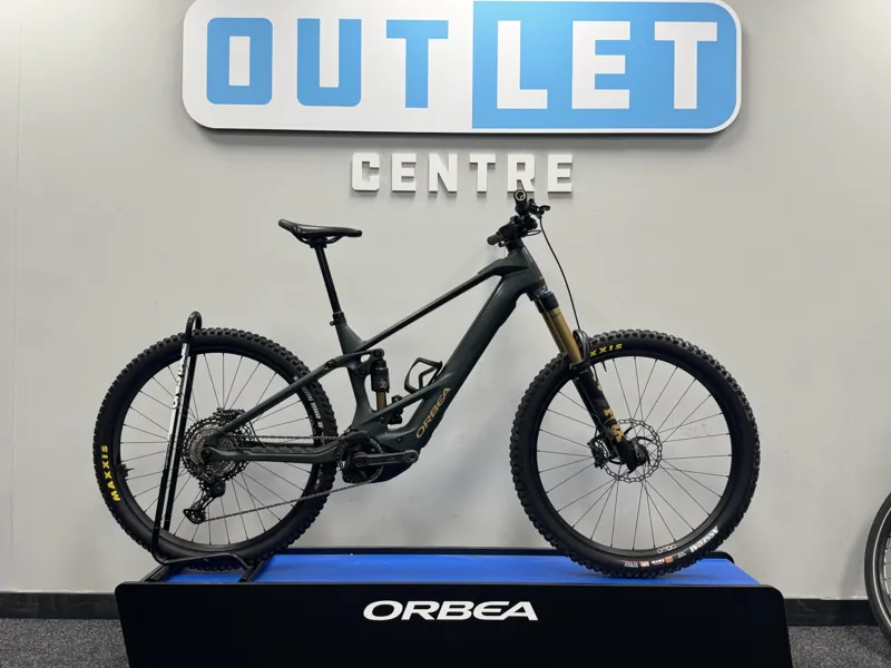 EX DEMO 25 Orbea Wild M-Team Large Electric Bike 2025 Green/Carbon