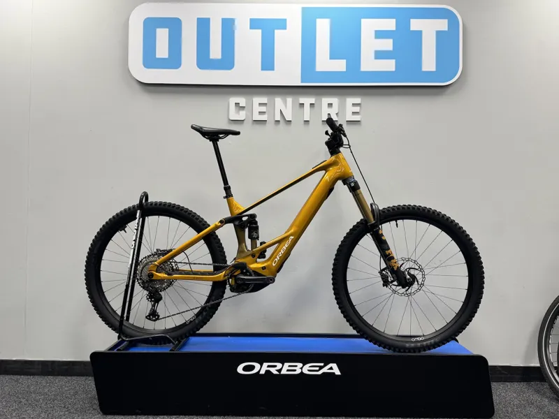 EX DEMO Orbea Wild H10 Large Electric Bike 2025 Yellow/Green
