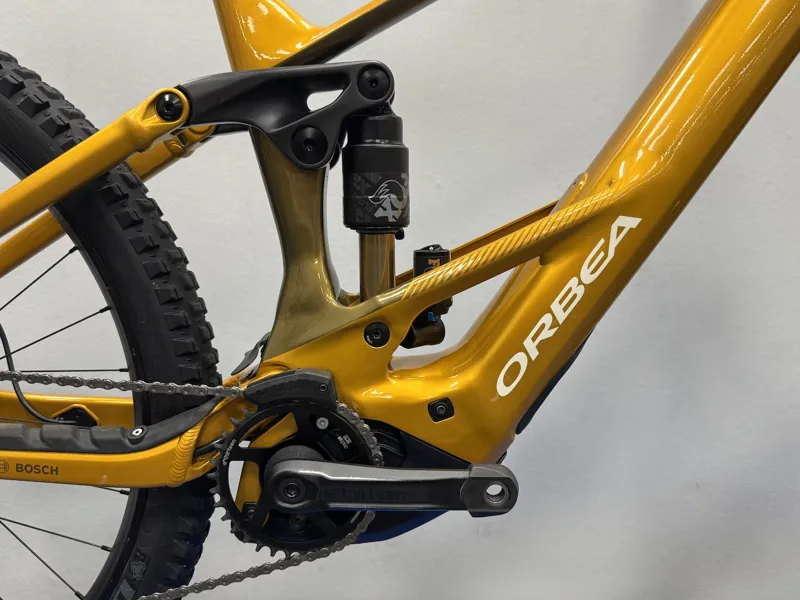 EX DEMO Orbea Wild H10 Large Electric Bike 2025 Yellow/Green-2