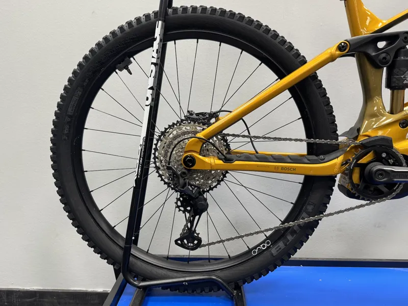 EX DEMO Orbea Wild H10 Large Electric Bike 2025 Yellow/Green-3