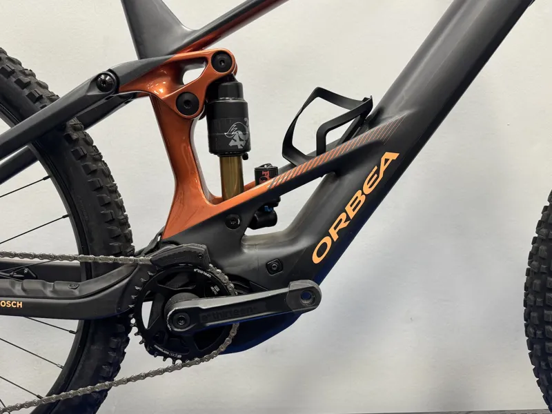 EX DEMO Orbea Wild M-Team XL Electric Bike 2025 Black/Red-2