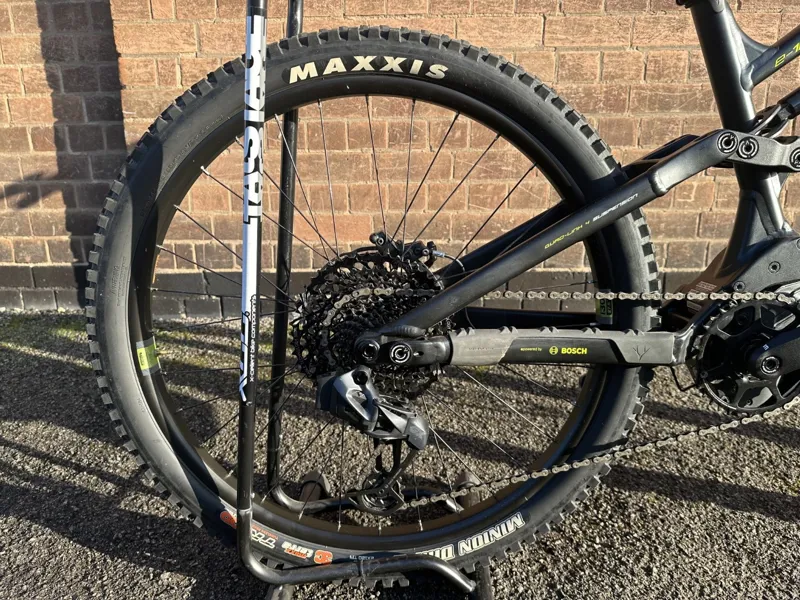 Ex Display Whyte E160 RS MX Medium Electric Bike 2023 Matt Black-1