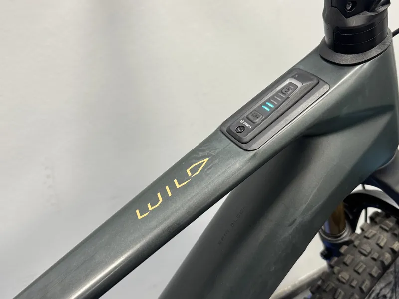 EX DEMO Orbea Wild M-Team XL Electric Bike 2025 Green/Carbon-4