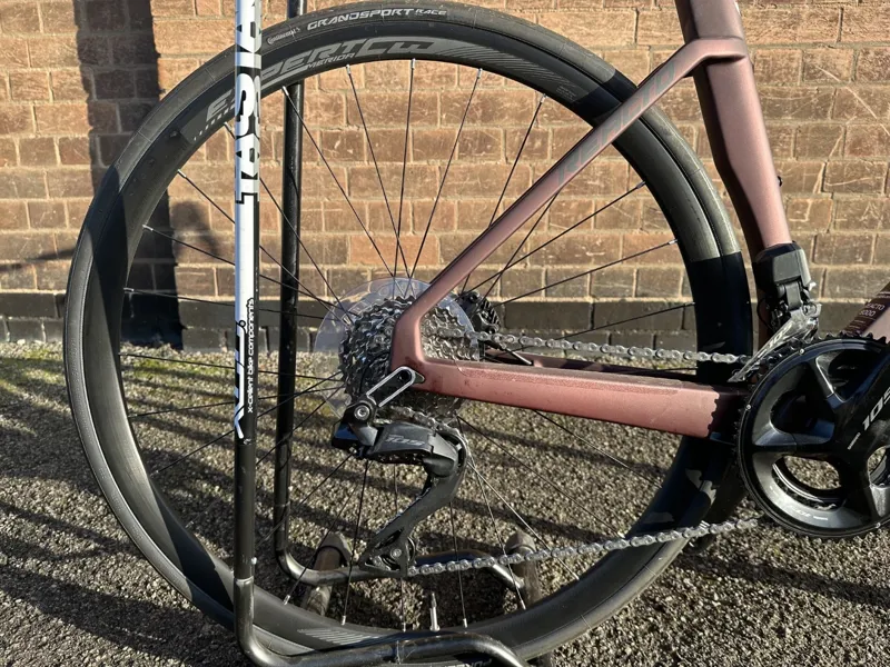 Ex Display Merida Reacto 6000 Di2 54cm Road Bike 2024 Burgundy/Black-2