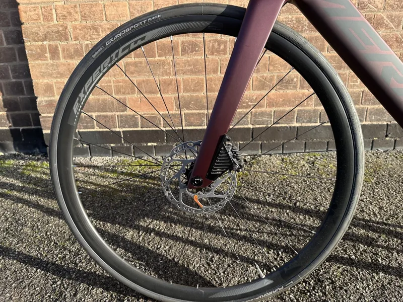 Ex Display Merida Reacto 6000 Di2 54cm Road Bike 2024 Burgundy/Black-9