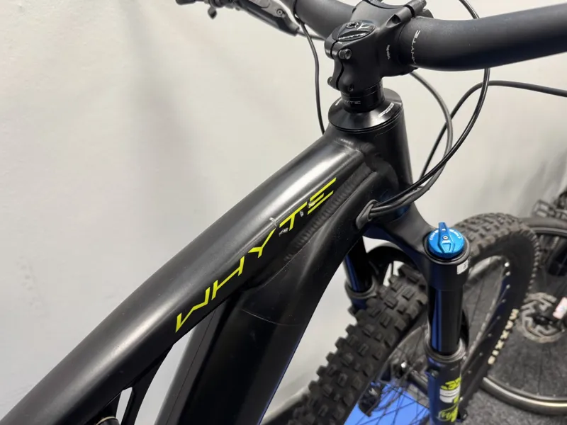 EX DEMO Whyte E160 RS MX Medium Electric Bike 2023 Matt Black-4