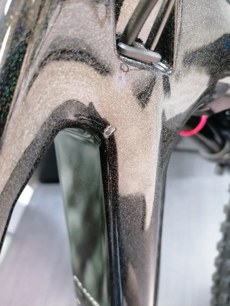 Ex Display Norco Fluid FS C2 S Small Mountain Bike 2024 Black/Chrome-2