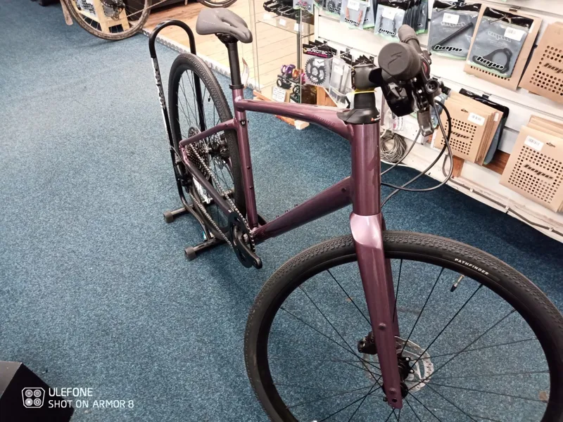 Ex Display Specialized Sirrus X 4.0 Medium Hybrid Bike Quartz Metallic/Bordeaux Metallic-3