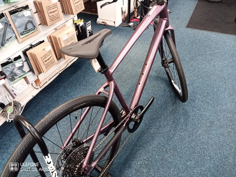 Ex Display Specialized Sirrus X 4.0 Medium Hybrid Bike Quartz Metallic/Bordeaux Metallic-4