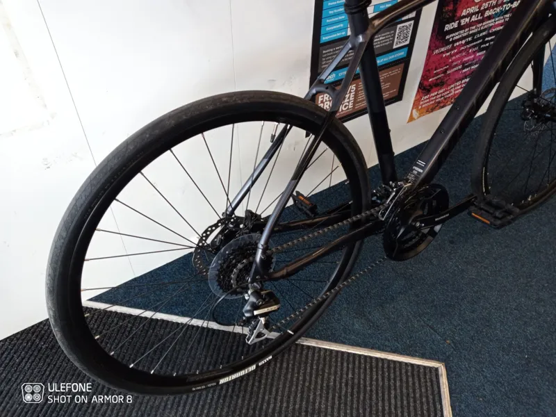 2nd Hand Merida Speeder 100 s/m Hybrid Bike 2023 Anthracite/Black-4