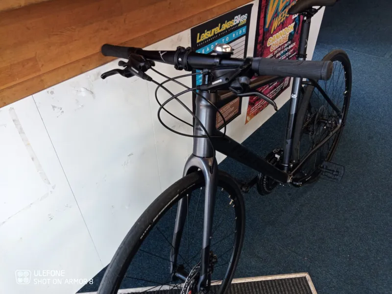 2nd Hand Merida Speeder 100 s/m Hybrid Bike 2023 Anthracite/Black